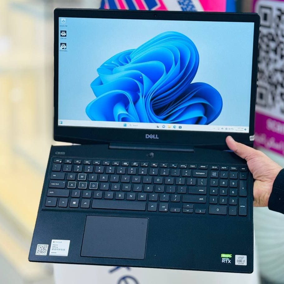 لپ تاپ استوک 15.6 اینچی دل مدل Dell G5 5500 i7 10750H 16GB 512GB NVIDIA RTX 2060 مشخصات، قیمت و خرید لپ تاپ استوک 15.6 اینچی دل مدل Dell G5 5500 i7 10750H 16GB 512GB NVIDIA RTX 2060