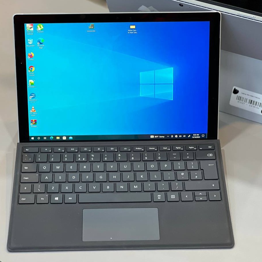 لپ تاپ استوک 12.3 اینچی مایکروسافت مدل Microsoft Surface Pro 5 i5 7300U 8GB 256GB Intel HD 620 مشخصات، قیمت و خرید لپ تاپ استوک 12.3 اینچی مایکروسافت مدل Microsoft Surface Pro 5 i5 7300U 8GB 256GB Intel HD 620