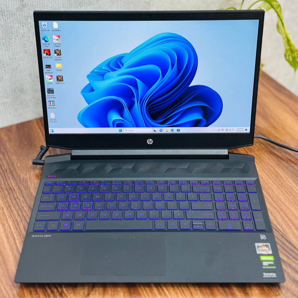 لپ تاپ استوک 15.6 اینچی اچ پی مدل HP Pavilion 15 R5 5600H 16GB 512GB NVIDIA GTX 1650 مشخصات، قیمت و خرید لپ تاپ استوک 15.6 اینچی اچ پی مدل HP Pavilion 15 R5 5600H 16GB 512GB NVIDIA GTX 1650