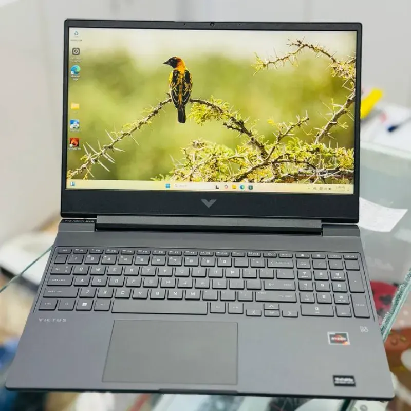 لپ تاپ اپن باکس 15.6 اینچی اچ پی مدل HP Victus 15 R5 5600H 16GB 1TB AMD RX 6500M 144Hz مشخصات، قیمت و خرید لپ تاپ اپن باکس 15.6 اینچی اچ پی مدل HP Victus 15 R5 5600H 16GB 1TB AMD RX 6500M 144Hz