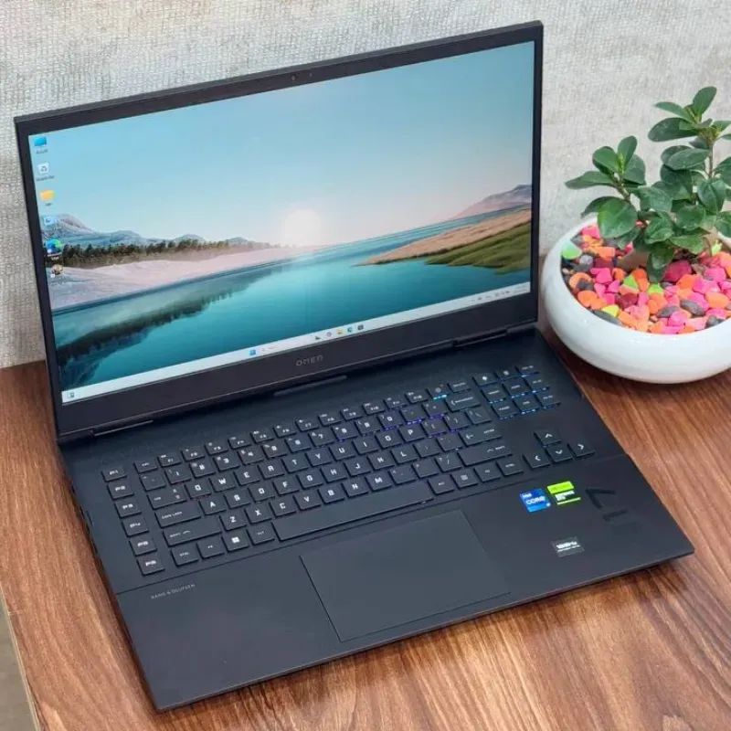 لپ تاپ اپن باکس 17.3 اینچی اچ پی مدل HP OMEN 17 i7 12700H 16GB 1TB NVIDIA RTX 3060 مشخصات، قیمت و خرید لپ تاپ اپن باکس 17.3 اینچی اچ پی مدل HP OMEN 17 i7 12700H 16GB 1TB NVIDIA RTX 3060