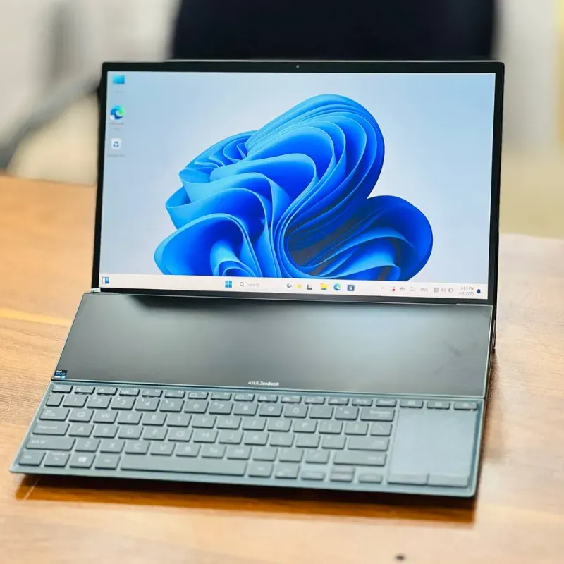 لپ تاپ استوک 14 اینچی ایسوس مدل Asus ZenBook Duo 14 UX482EG i7 1165G7 32GB 1TB NVIDIA MX450 مشخصات، قیمت و خرید لپ تاپ استوک 14 اینچی ایسوس مدل Asus ZenBook Duo 14 UX482EG i7 1165G7 32GB 1TB NVIDIA MX450