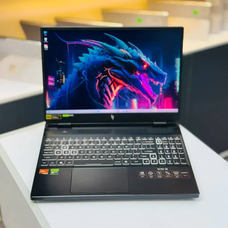 لپ تاپ اپن باکس 16 اینچی ایسر مدل Acer Nitro 16 R7 7840HS 16GB 512GB RTX 4050 165Hz مشخصات، قیمت و خرید لپ تاپ اپن باکس 16 اینچی ایسر مدل Acer Nitro 16 R7 7840HS 16GB 512GB RTX 4050 165Hz