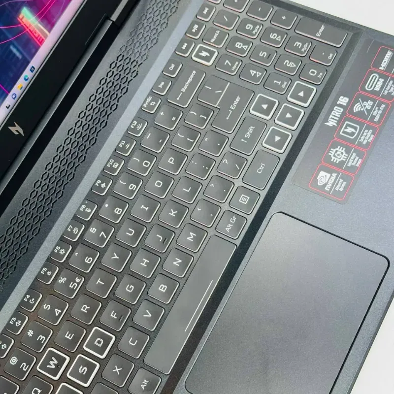 لپ تاپ اپن باکس 16 اینچی ایسر مدل Acer Nitro 16 R7 7840HS 16GB 512GB RTX 4050 165Hz مشخصات، قیمت و خرید لپ تاپ اپن باکس 16 اینچی ایسر مدل Acer Nitro 16 R7 7840HS 16GB 512GB RTX 4050 165Hz