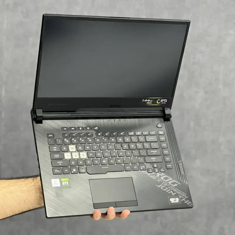 لپ تاپ استوک 15.6 اینچی ایسوس مدل Asus ROG Strix G512LV i7 10750 16GB 512GB RTX 2060 مشخصات، قیمت و خرید لپ تاپ استوک 15.6 اینچی ایسوس مدل Asus ROG Strix G512LV i7 10750 16GB 512GB RTX 2060