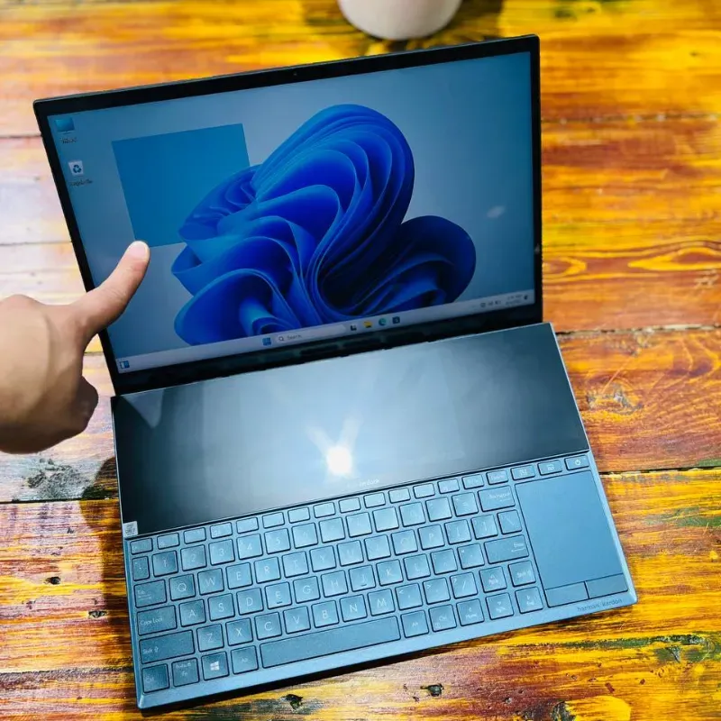 لپ تاپ استوک 14 اینچی ایسوس مدل Asus Zenbook Dou 14 UX481Fly i7 10510U 16GB 512GB NVIDIA MX250 مشخصات، قیمت و خرید لپ تاپ استوک 14 اینچی ایسوس مدل Asus Zenbook Dou 14 UX481Fly i7 10510U 16GB 512GB NVIDIA MX250