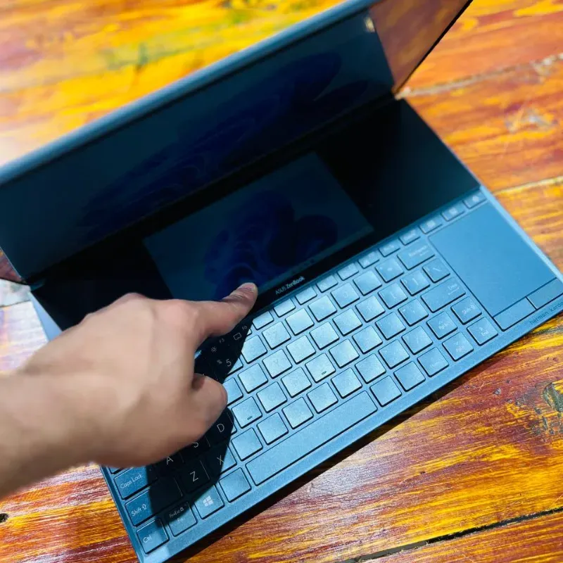 لپ تاپ استوک 14 اینچی ایسوس مدل Asus Zenbook Dou 14 UX482Ear i7 1195G7 16GB 512GB Intel Iris Xe مشخصات، قیمت و خرید لپ تاپ استوک 14 اینچی ایسوس مدل Asus Zenbook Dou 14 UX482Ear i7 1195G7 16GB 512GB Intel Iris Xe