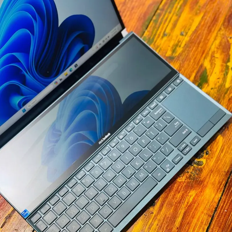 لپ تاپ استوک 14 اینچی ایسوس مدل Asus Zenbook Dou 14 UX482Eg i7 1165G7 32GB 512GB MX450 مشخصات، قیمت و خرید لپ تاپ استوک 14 اینچی ایسوس مدل Asus Zenbook Dou 14 UX482Eg i7 1165G7 32GB 512GB MX450